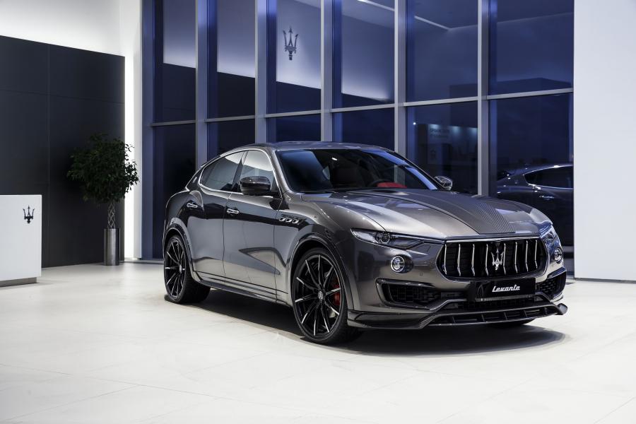  Maserati Levante Shtorm in Grey by Larte Design 2017 года  (фото 17 из 17)